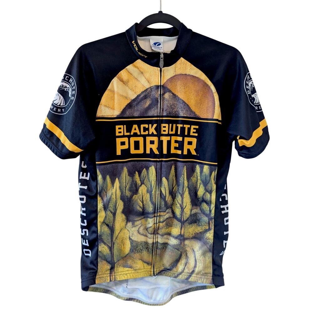 Voler Black Butte Porter Forest Sunrise Cycling Jersey Large